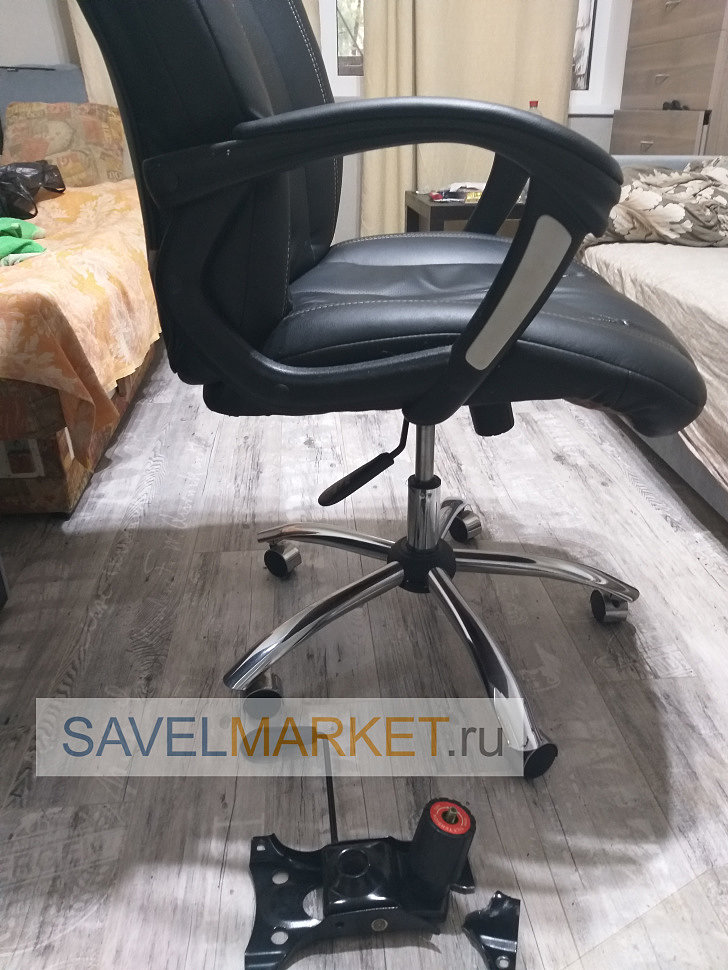 Отремонтированное кресло мастером SavelMarket