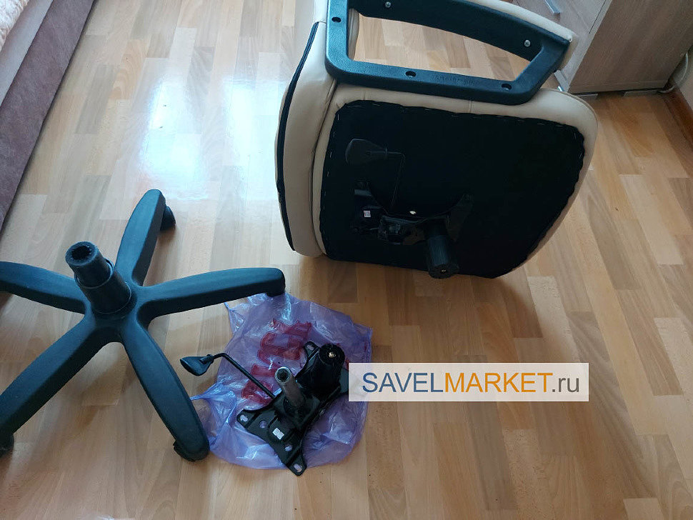 Сломался механизм топ-ган на кресле - выезд мастера SavelMarket в Москве на дом или офис, оплата картой, по счету