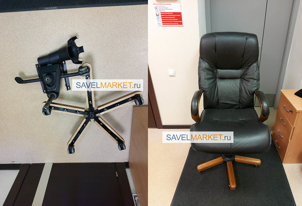 От ООО Дельта Солюшенс поступила заявка на ремонт кресла в офисе, На кресле сломался механизм Мультиблок и газлифт.
