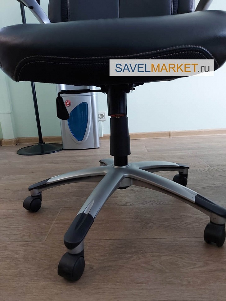 Ремонт кресла в офисе замена газлифта на высокий Stabilus Германия  - ремонт офисных кресел, оплата по счету, наличными, банковской картой, с гарантией - Savelmarket ru