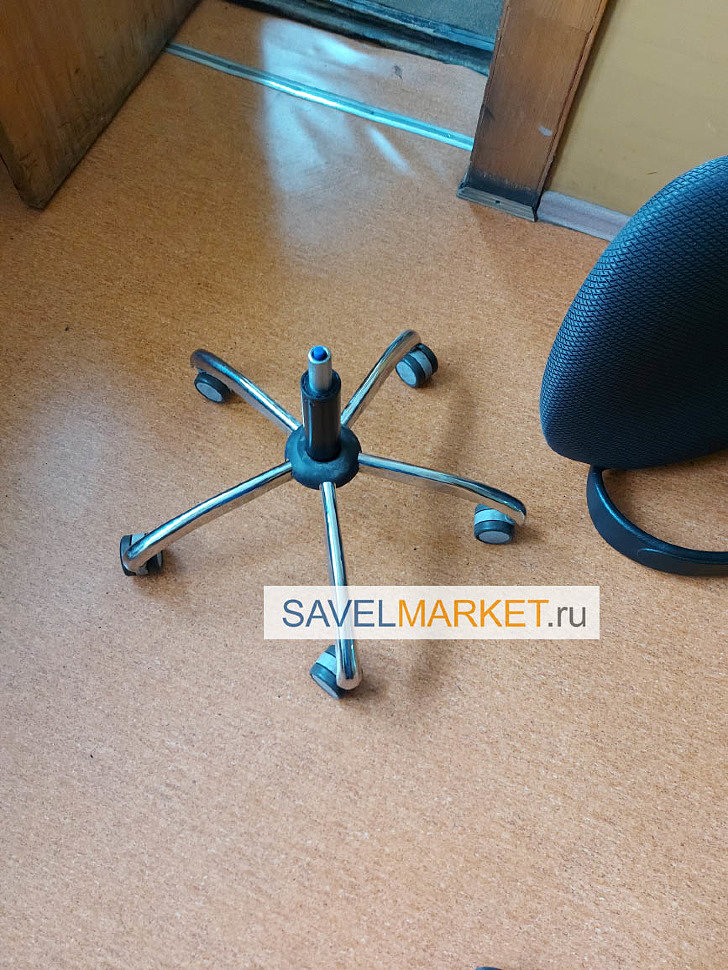 Замена газлифта на усиленный на кресле Chairman в офисе - Savelmarket ru